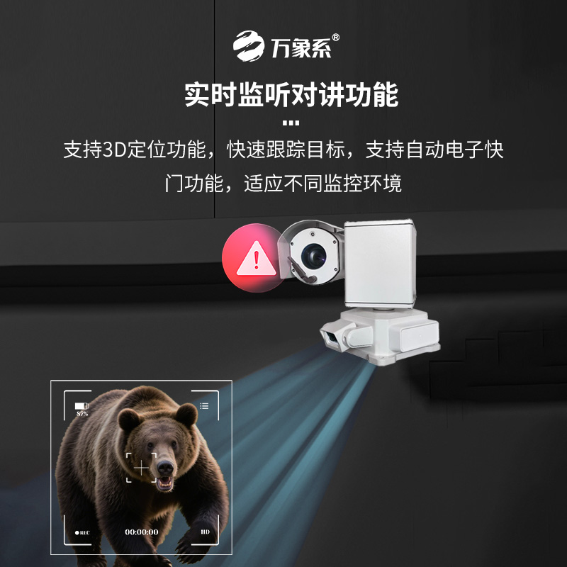 熊類智能驅(qū)逐器裝置，動物識別及入侵報警